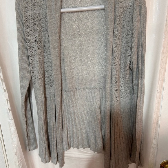 Belldini xl 100% cotton gray Women's Sweater perfect for layering- - Picture 1 of 13